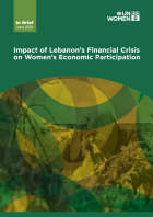 Impact of Lebanon's Financial Crisis on Women's Economic Participation - Publication Front Cover
